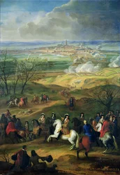 The Siege of Mons by Louis XIV 9th April 1691